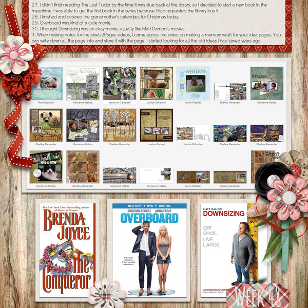 February 2021 Layout Bingo Challenge