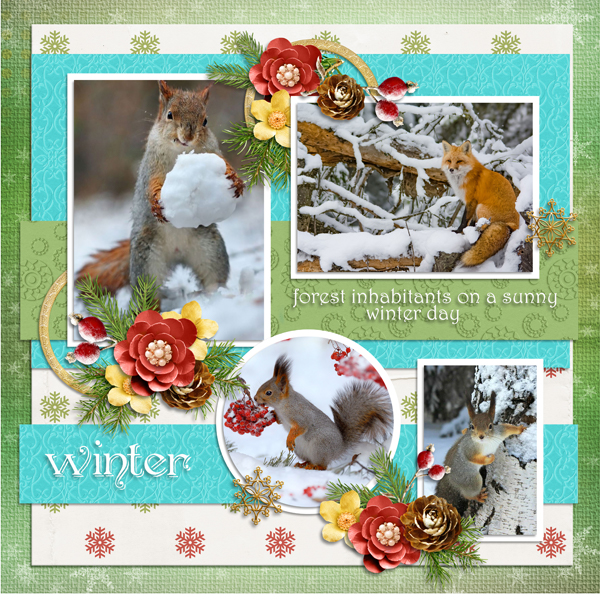 February 2021 Template Challenge #1 with Tinci Designs