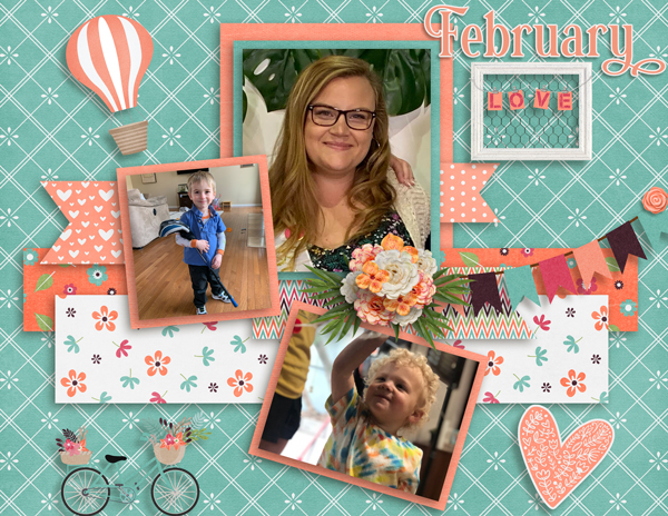 February 2021 Top Calendar