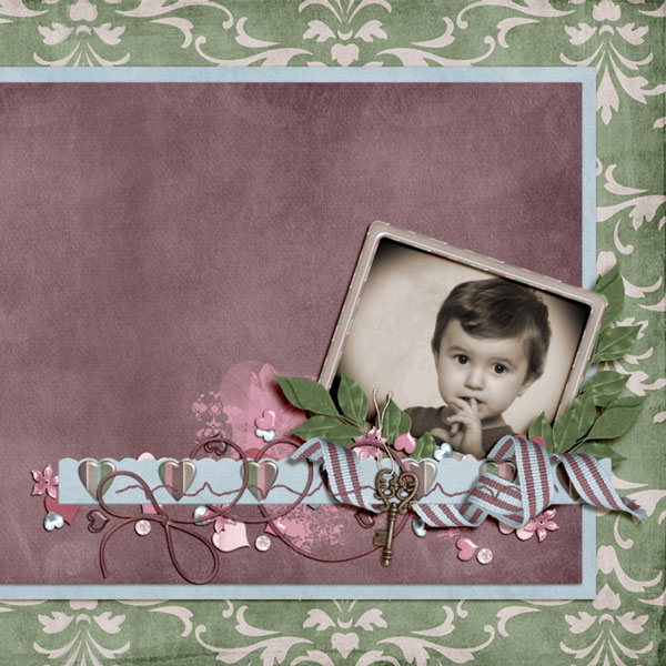 February Background