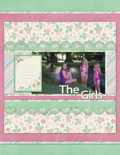 FEBRUARY COLOR CHALLENGE - THE GIRLS