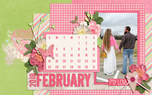 February desktop
