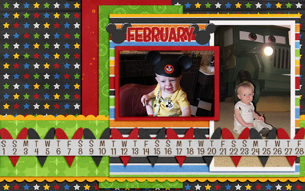 February Disney Desktop