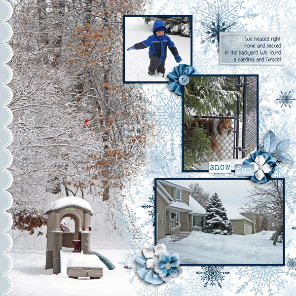 February snow fun