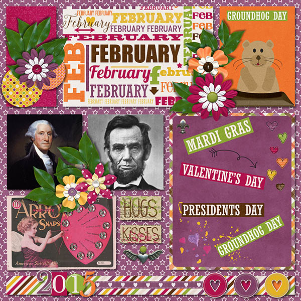 February Title Page