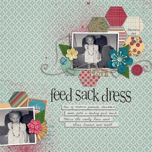 Feed Sack Dress
