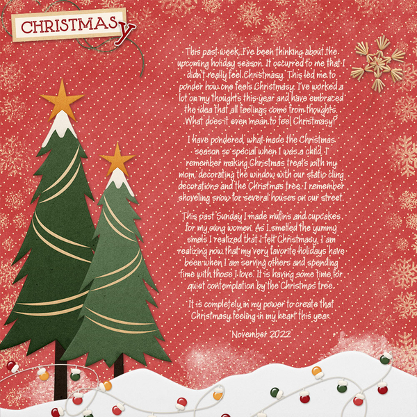 Feeling Christmasy