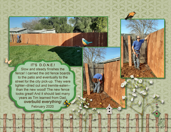 Fence work