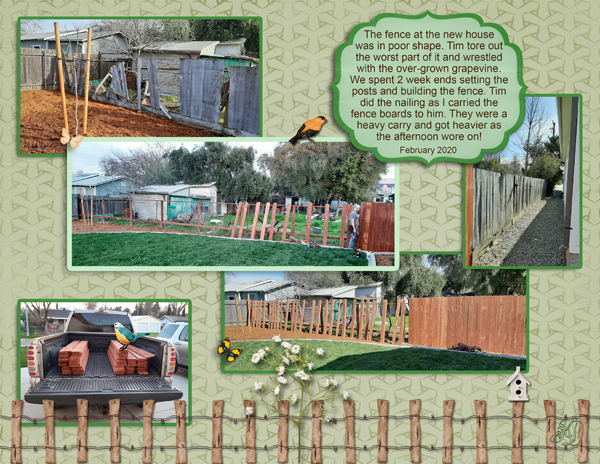 Fence work