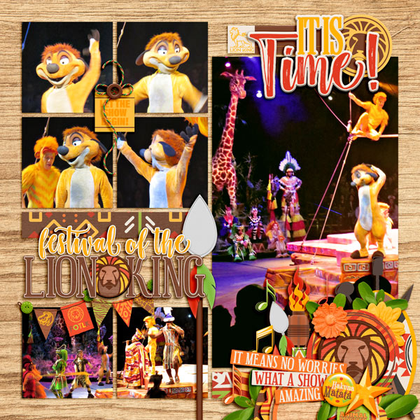 festival of the lion king show