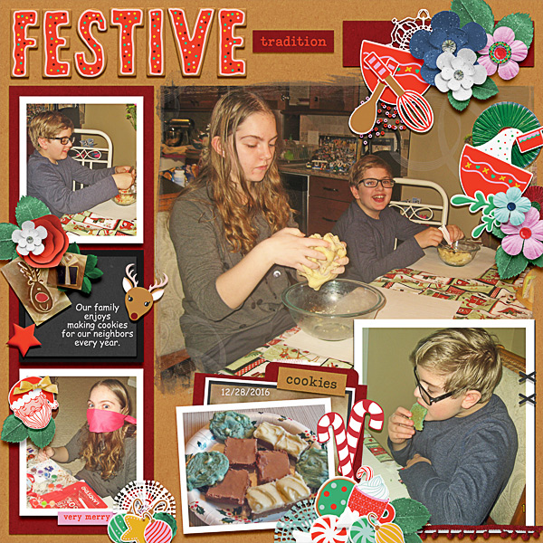 Festive Tradition Christmas Cookies