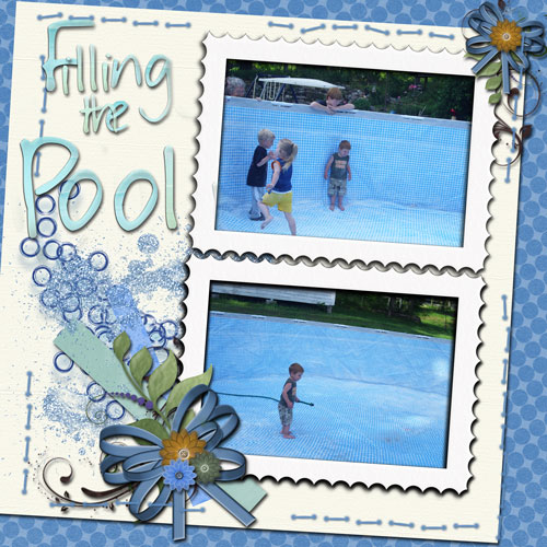 filling the pool