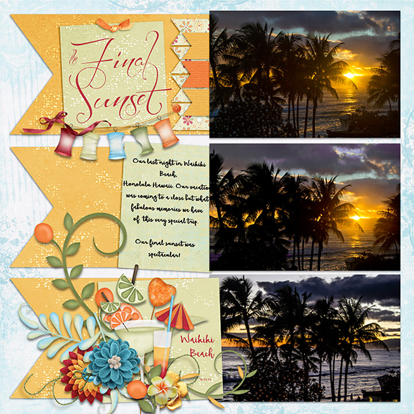 Final Hawaiian Sunset