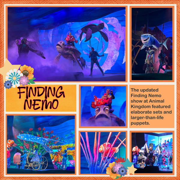 Finding Nemo show at Animal Kingdom