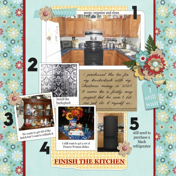 Finish The Kitchen