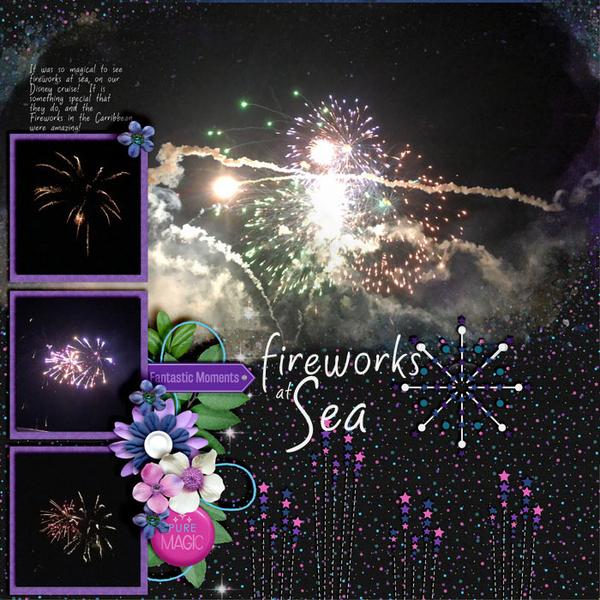 Fireworks at Sea