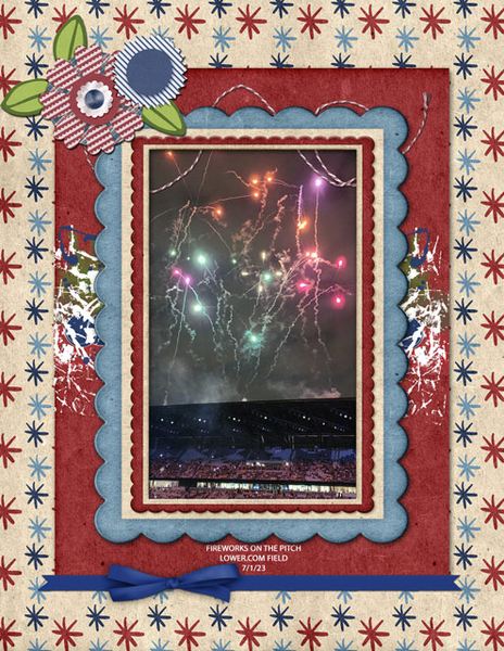 Fireworks on the Pitch
