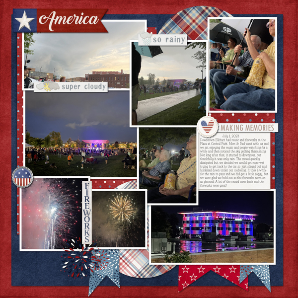 Fireworks on the Plaza