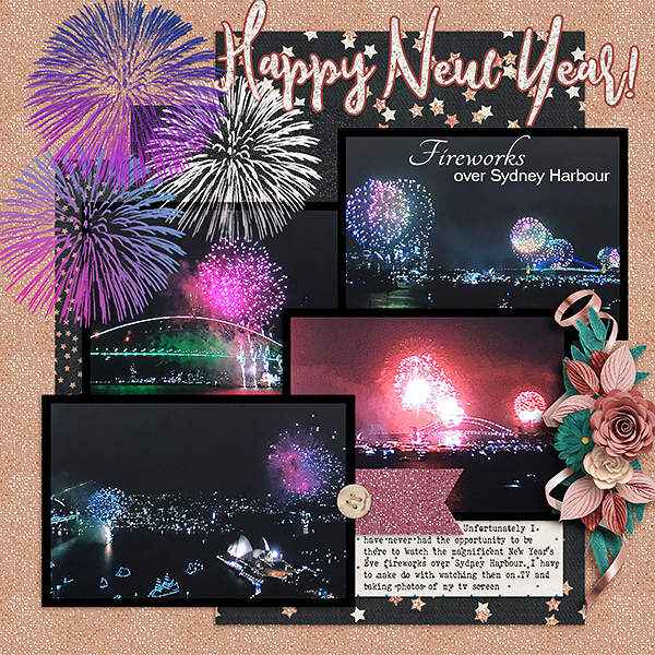 Fireworks over Sydney Harbour