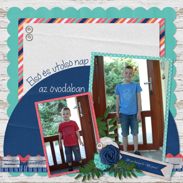 First and last day of Kindergarten