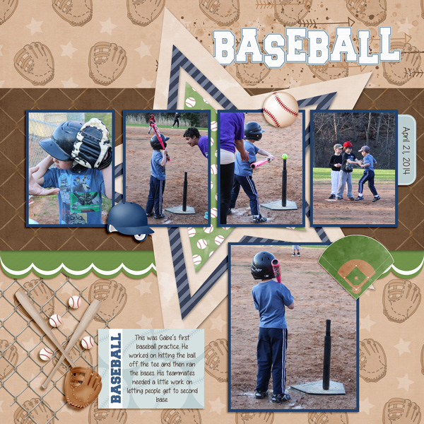 First Baseball practice