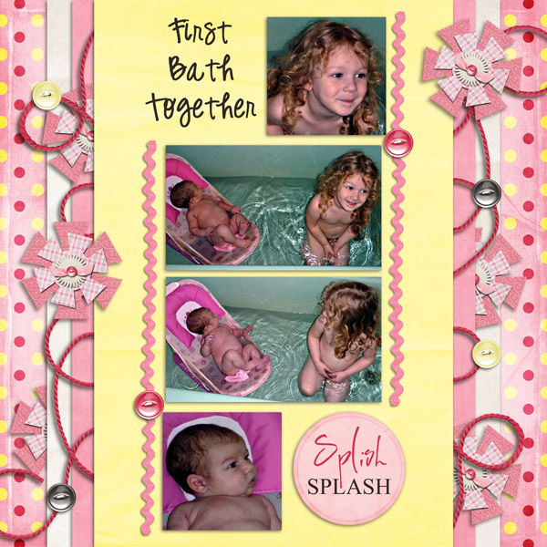 First Bath Together