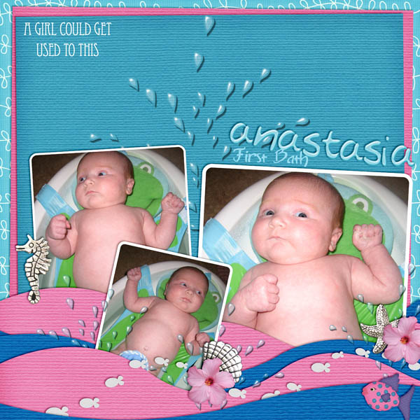 first bath