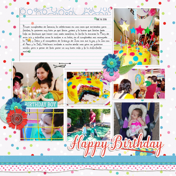 first bday