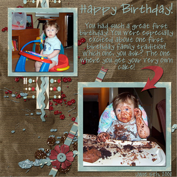 First Birthday Cake