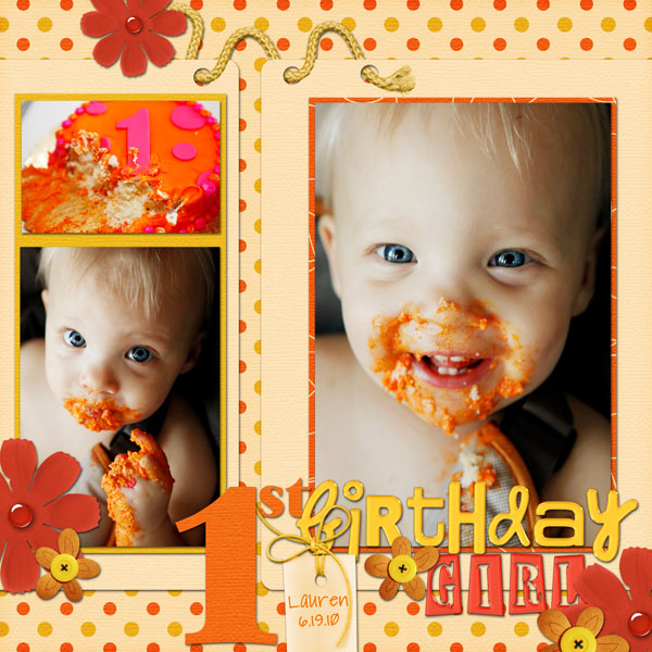 First Birthday Girl