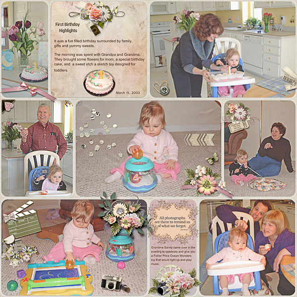 First Birthday highlights