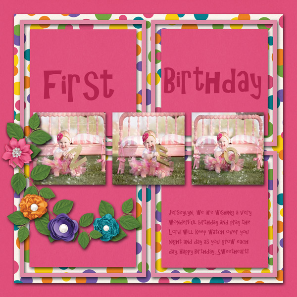 First Birthday