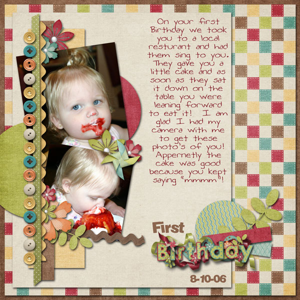 First Birthday