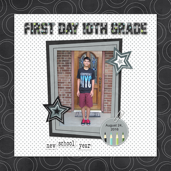 First Day 10th Grade