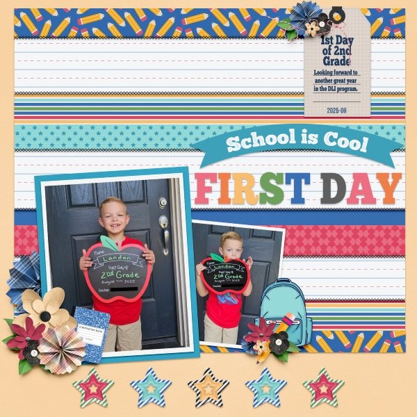 First Day 2nd Grade
