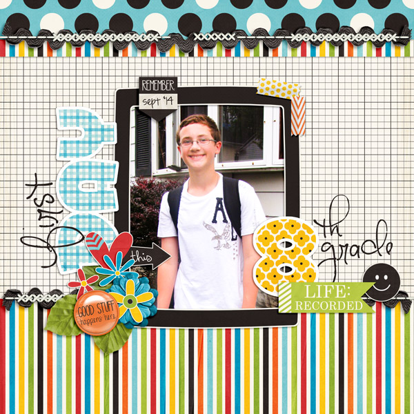 First Day 8th Grade