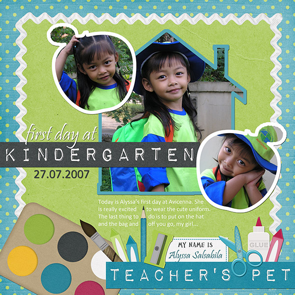 First Day at Kindergarten