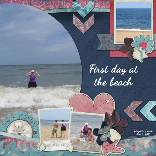 First Day at the Beach