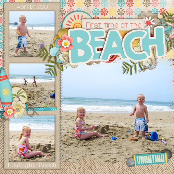 First Day at the Beach!
