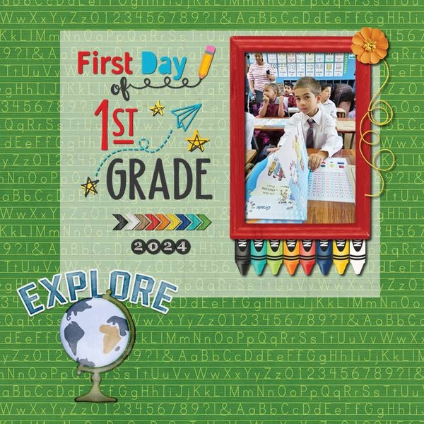 First Day of 1st Grade 2024