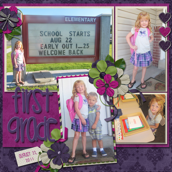 First Day of First Grade!