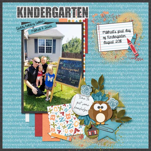 First day of Kindergarten