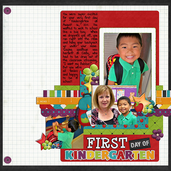 First Day of Kindergarten