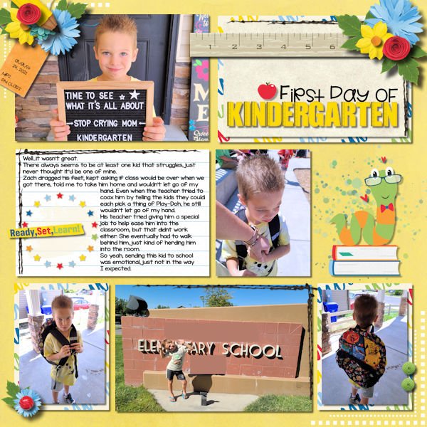 First Day of Kindergarten
