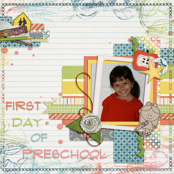 First Day of Preschool
