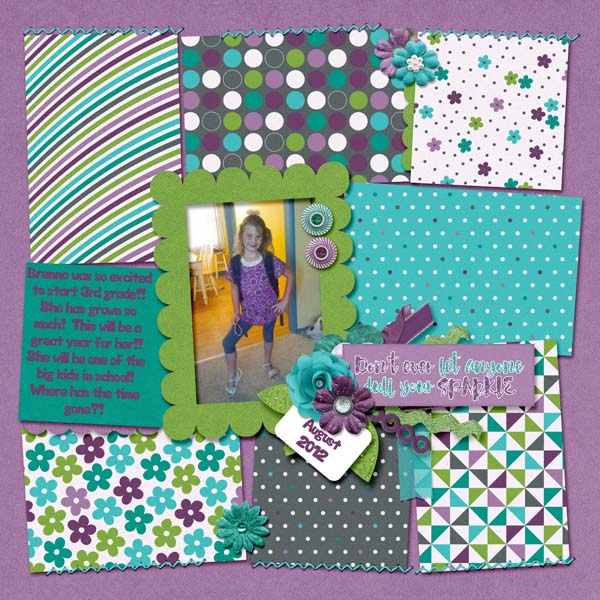 First Day of school 2012