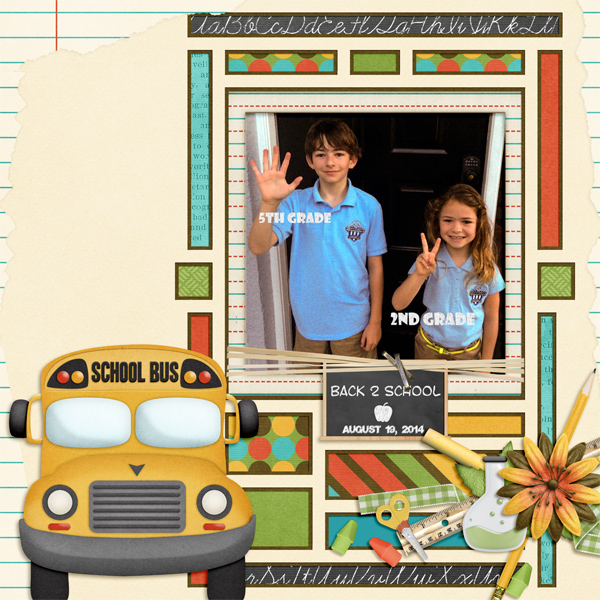 First Day of School 2014