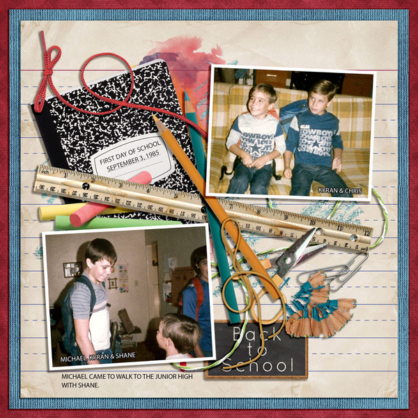FIRST DAY OF SCHOOL
