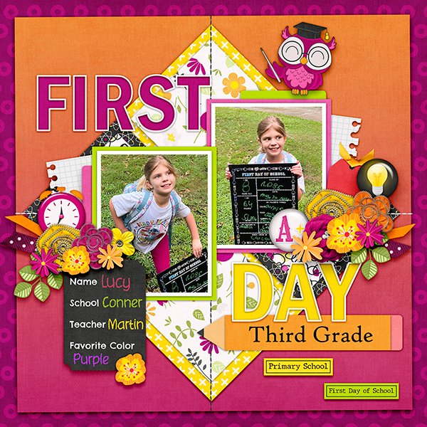 First Day of Third Grade