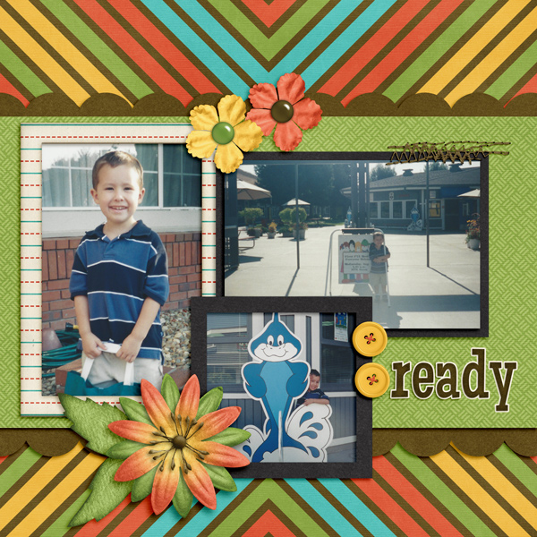 First Days of Kindergarten - Right Side